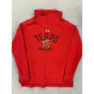 Maryland Terrapins Under Armour Cold Gear Cowl Neck Sweatshirt‎ (Women's Small)